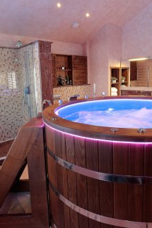 Шрифт за баня със светлина