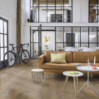 Loft Studio with beams