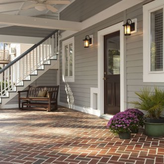 Тухлена плочка за веранда