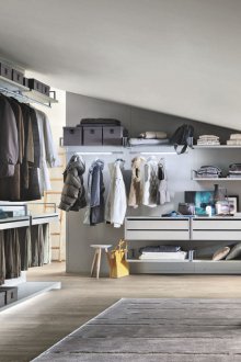 Тавански гардероб в стаята