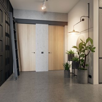 Цветя в коридора Лофт