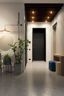 Входно антре в стил лофт с мрежа