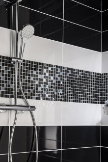 Черни плочки в стил лофт