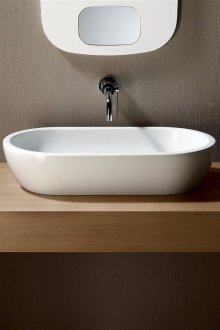 타원형 욕실 세면대