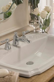 장붓 구멍 세면대