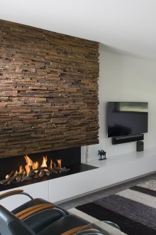 Панели за камината в интериора