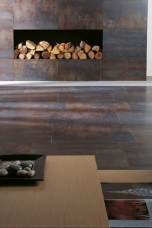 Порцеланова каменна плочка за камина