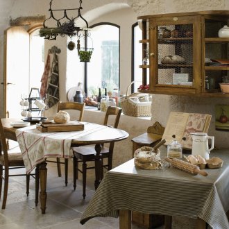 Штукатурка в дизайна на провансалския интериор