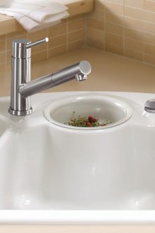 Порцеланова ъглова мивка