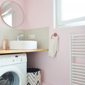 Кръгла умивалник