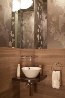 Ъгъл мивка с водна лилия