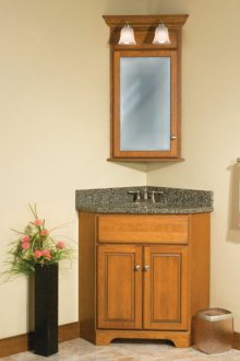 Ъглова мивка с плот