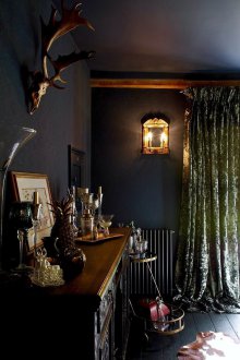 Тъмни стени в интериора