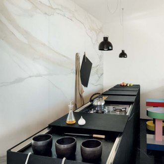 Мраморна безшевна плочка