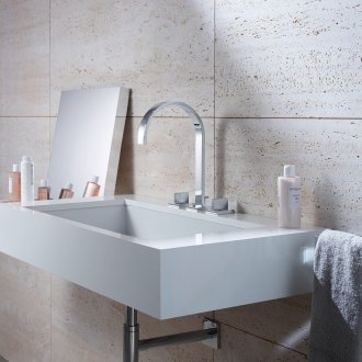 Хром смесител за умивалник