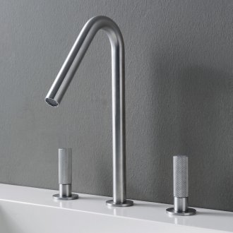 Кран за смесител с двойна дръжка за вана