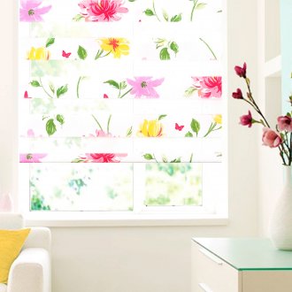 Ролетни флорални завеси 