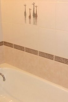 Meletakkan jubin pada drywall kering kelembapan