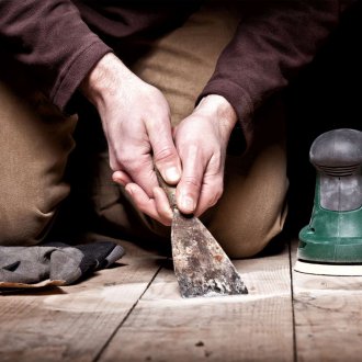 Dempul lantai kayu keras