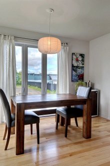 Drywall antara ruang tamu dan dapur