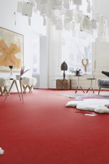 Линолеум червен