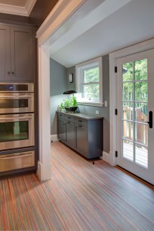 Ивичен линолеум