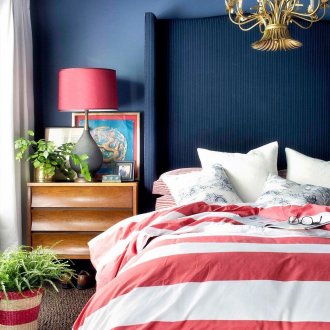 Контрастни цветове в интериора