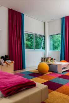 Комбинацията от розово в интериора