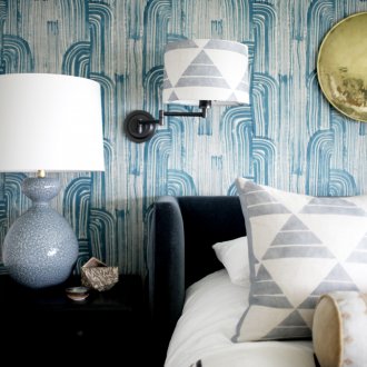 Комбинацията от цветове в интериора на спалнята