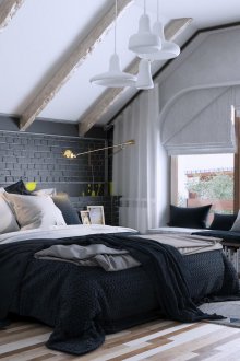 침실 로프트 14 sq.m.