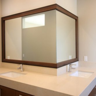 Рамка за ъглово огледало