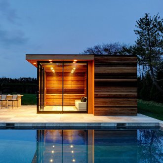 Басейн с мраморни плочки