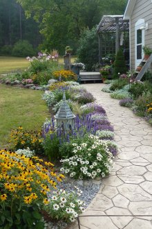 Легло в стила на Прованс в страната