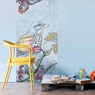 Тапет с големи цветя