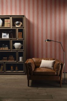 Червен райета тапет