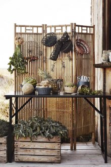 Бамбуков екран