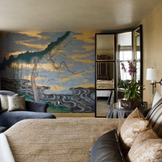 Екран с огледало