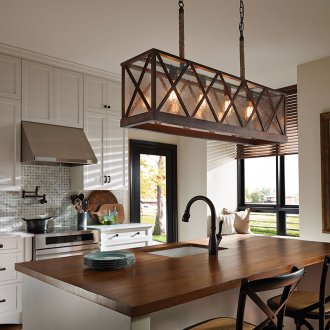 Полилей за таван на разтегателен кант