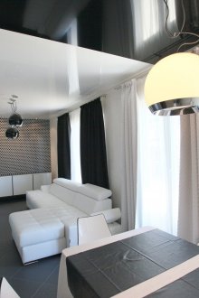 Опънат таван полилей