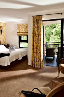 Bilik tidur dengan kajian Provence