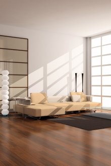 Подова ваза и саксия за цветя в апартамента