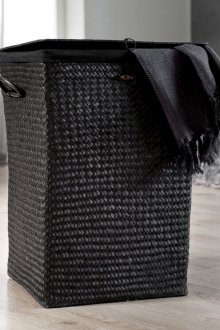 Keranjang cucian hitam