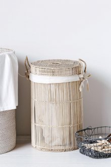 Keranjang cucian gaya Eco