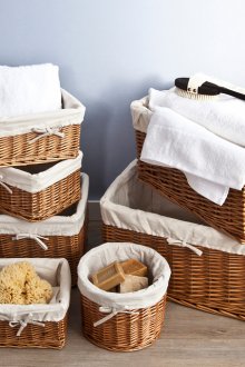 Keranjang dobi gaya Provence