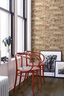 Тапет под червена тухла