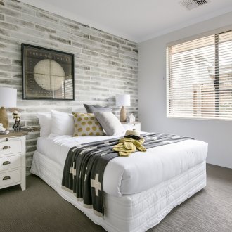 Сиво-бял тапет под тухла