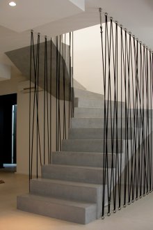 Парапет на стълбите за стълби