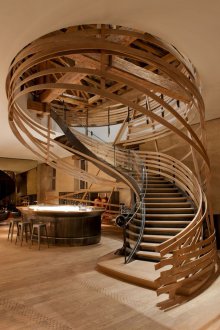 Оригинален парапет за стълбите