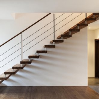 Стоманен парапет за стълби