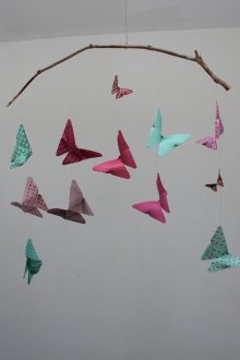 Хартиени пеперуди за декор